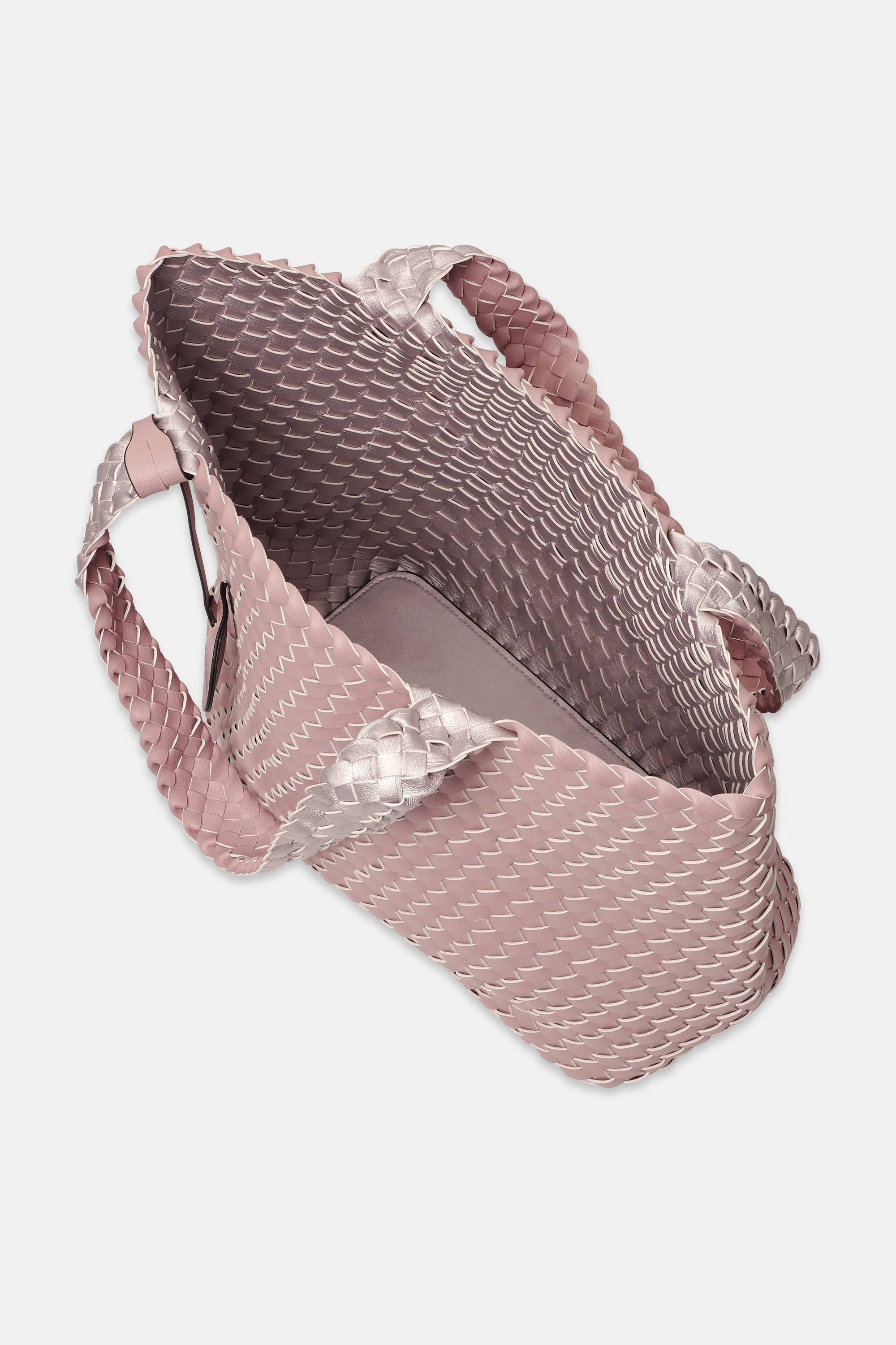 Tote Bag Geflochten - Adobe Rose Lotus